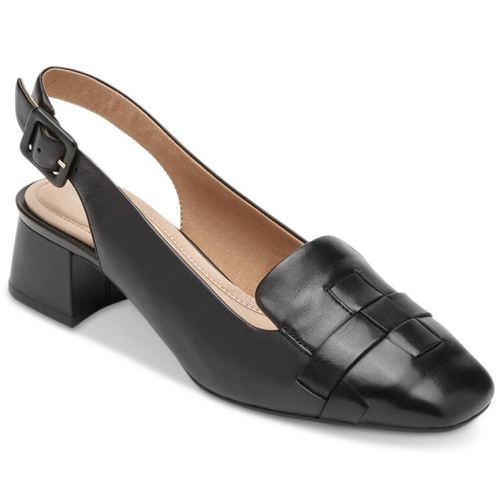 New Rockport Women's Tm Esma Slingback Flats in Black